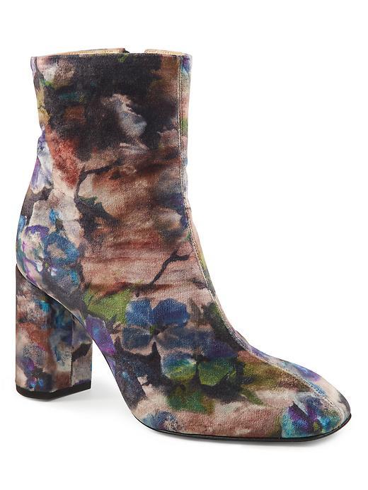 Banana Republic Eugenia Kim Fran Ankle Boot Size 38 Plus - Vinage Floral