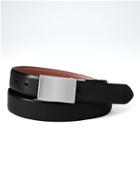 Banana Republic Mens Italian Leather Reversible Belt Black/brown Size 40