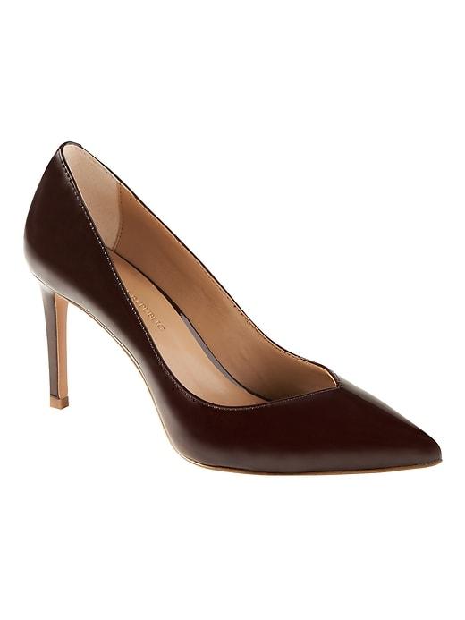 Banana Republic Madison 12 Hour Pump - Bordeaux Leather