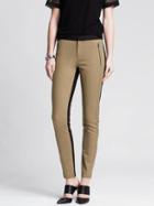 Banana Republic Skinny Ankle Zip Pant - Coconut Husk