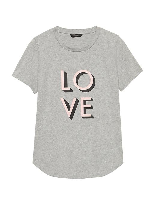 Banana Republic Petite Supima Cotton Graphic T-shirt