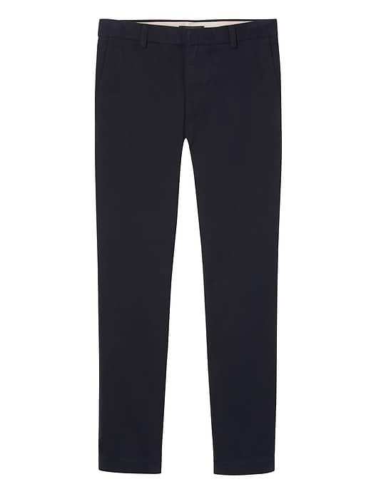 Banana Republic Mens Aiden Slim Chino Pant True Navy Size 31w