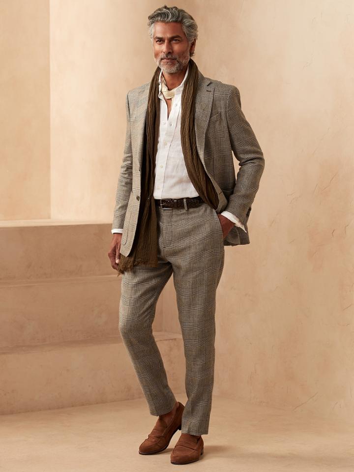 Irish Linen Suit Pant