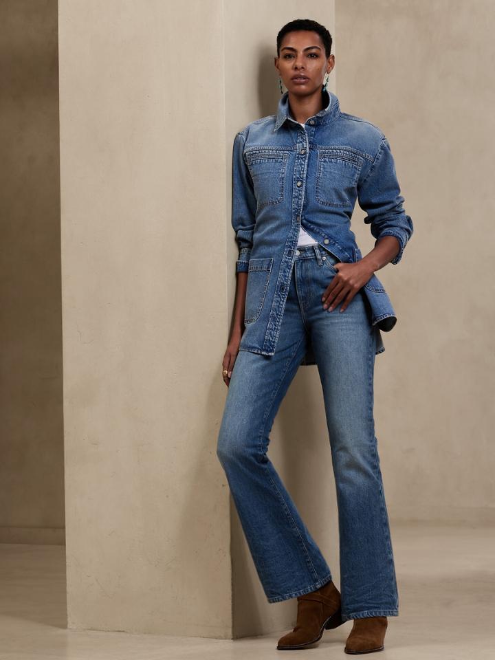 Rigid Bootcut Jean