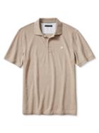 Banana Republic Mens Signature Pique Polo Size L Tall - Khaki Sand