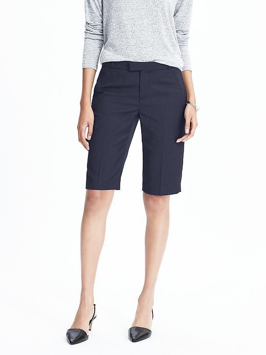 Banana Republic Womens Lightweight Bermuda Short Size 0 Regular - Preppy Navy