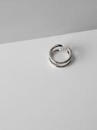 Banana Republic Womens Giles &amp; Brother Mini Cortina Ring Size One Size - Silver