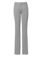 Banana Republic Womens Logan Trouser-fit Luxe Brushed Twill Pant Heather Gray Size 12