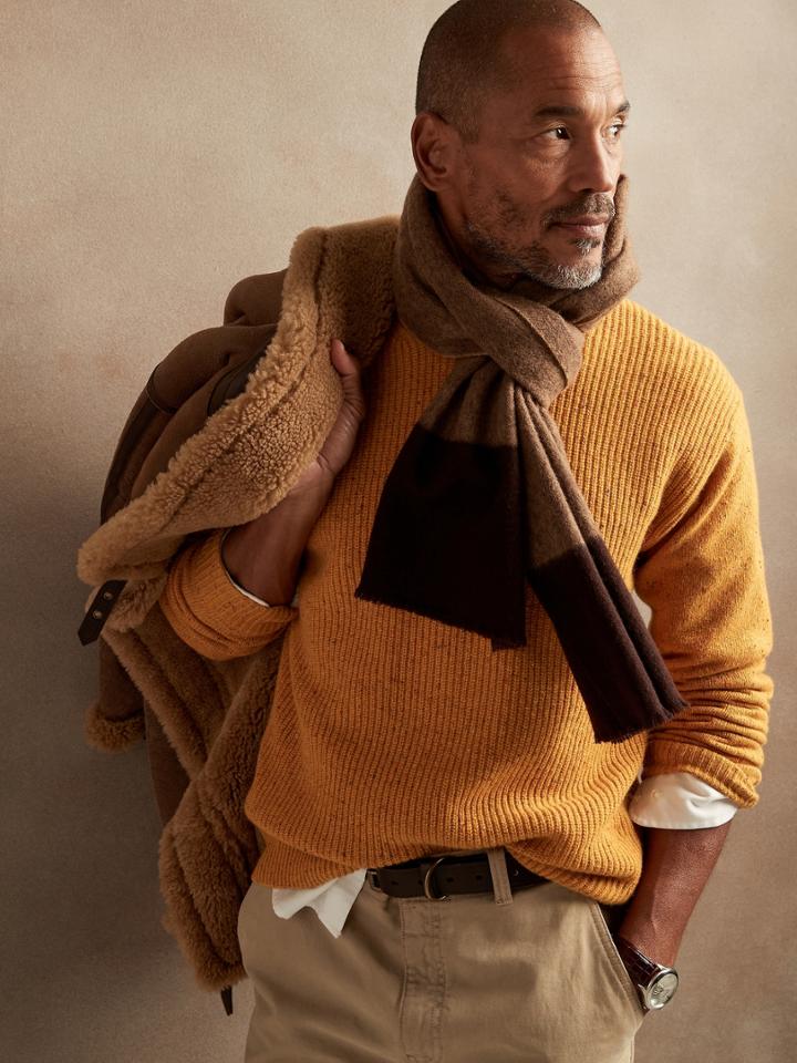 Raoul Cashmere Ribbed Sweater