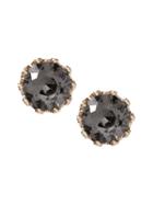Banana Republic Womens Cocktail Stud Earring Black Size One Size