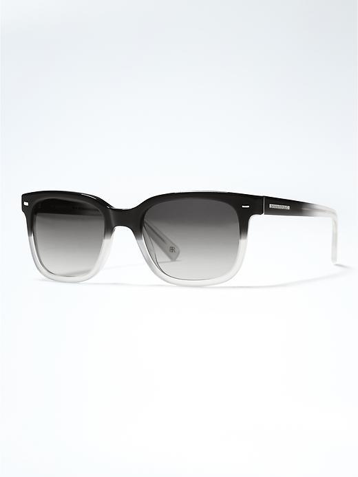 Banana Republic Mens Colin Sunglasses - Black/white