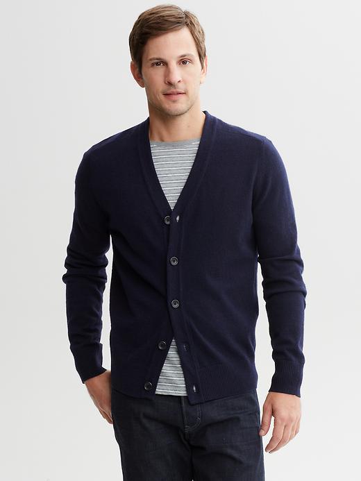 Banana Republic Elbow Patch Cardigan
