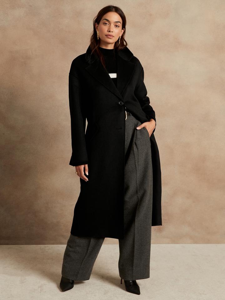 Double-faced Long Top Coat