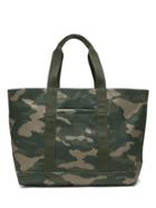 Banana Republic Mens Camouflage Tote Dark Olive Size One Size