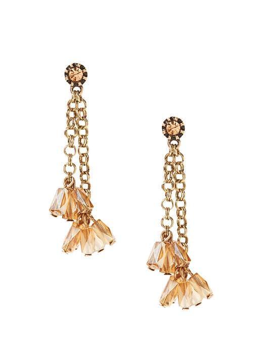 Banana Republic Beaded Bouquet Earring - Gold
