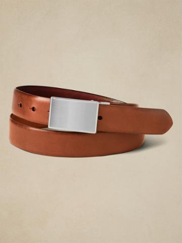 Italian Leather Reversible Belt