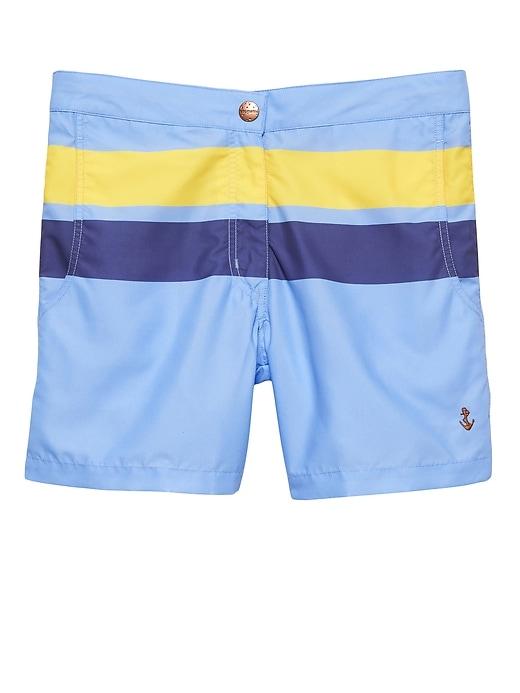 Banana Republic Retromarine &#124 Wide Stripe Swim Short