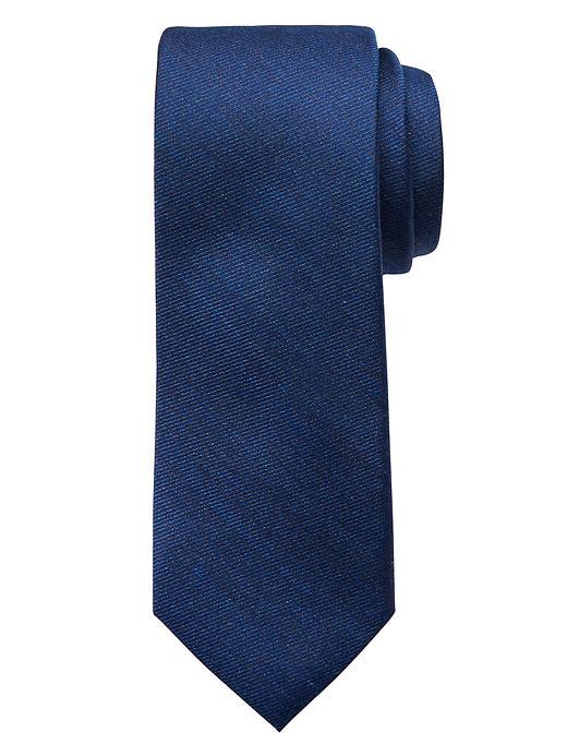 Banana Republic Mens Straight Skull Pin Tie Size One Size - Blue Dusk