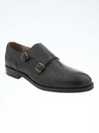 Banana Republic Mens Drake Double Strap Shoe - Black