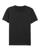 Banana Republic Mens Tech Cotton Crew-neck T-shirt Black Size M