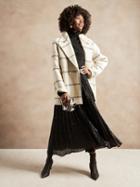 Oversized Italian Boucl Cocoon Jacket