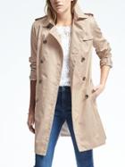 Banana Republic Womens Classic Trench - Khaki