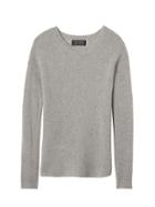 Banana Republic Womens Todd & Duncan Cashmere Swing Sweater Heather Gray Size L