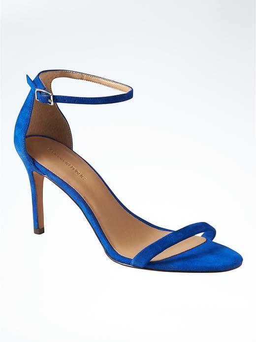 Banana Republic Bare High Heel Sandal - Deep Royal