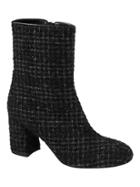 Banana Republic Womens Eugenia Kim   Fran Tweed Bootie Black Size 37