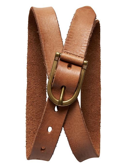Banana Republic Cognac Leather Belt Size L - Sweet Honeydew