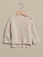 Baby Cashmere Mock-neck Sweater
