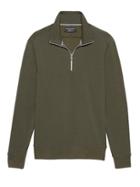 Banana Republic Mens Polartec Fleece Half-zip Sweatshirt Military Green Size Xs