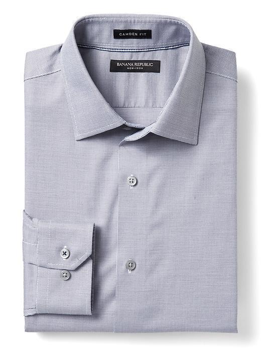 Banana Republic Mens Camden Fit Non Iron Shirt - Tarpoon