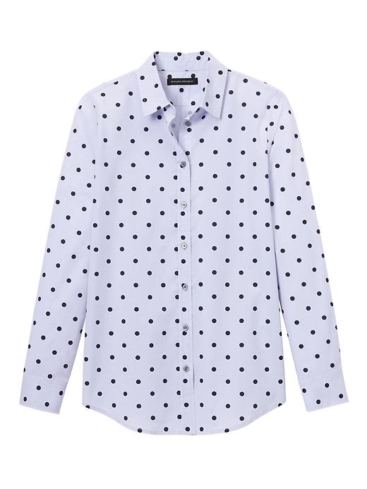Banana Republic Dillon Fit Paperclip Print Shirt - Print