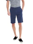 Banana Republic Emerson Straight Solid Short Size 28w - Philipsburg Blue