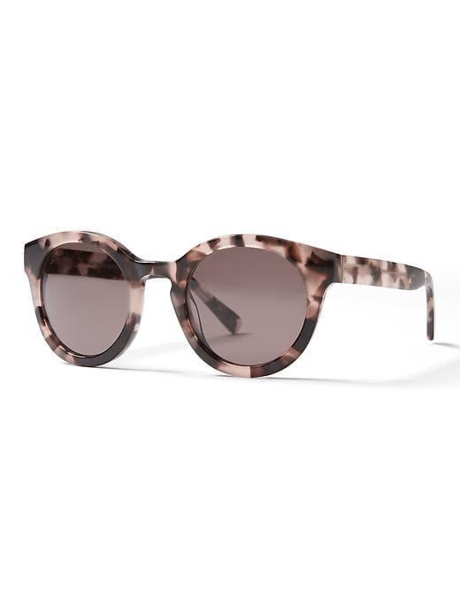 Banana Republic Womens Satya Sunglasses Light Pink Size One Size