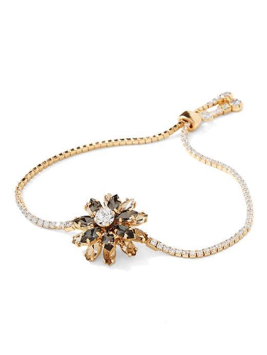 Banana Republic Sparkle Corsage Slider Bracelet - Multi