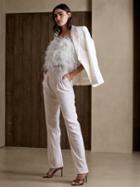 Luna Ostrich Feather Top