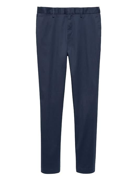 Banana Republic Mens Fulton Skinny Rapid Movement Chino Pant Blueberry Size 35w