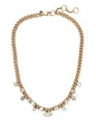 Banana Republic Sparkle Chain Focal Necklace - Gold