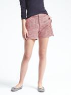 Banana Republic Womens Frayed Edge Short - Harris Tweed