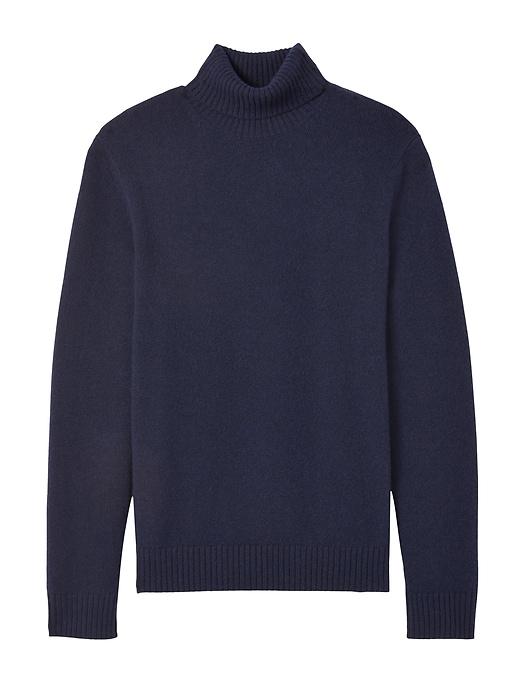 Banana Republic Mens Todd & Duncan Cashmere Turtleneck Navy Size M