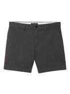 Banana Republic Mens Aiden Slim Stretch Cotton 7 Short - Dark Gray
