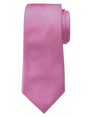 Banana Republic Solid Silk Tie - Pink