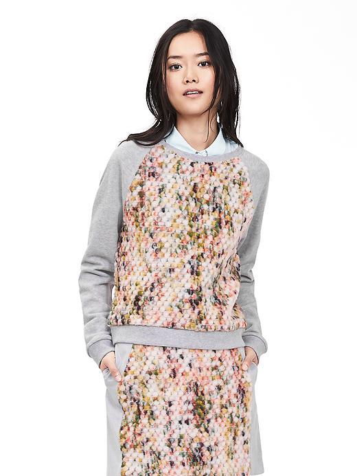 Banana Republic Popcorn Sweatshirt - Multi