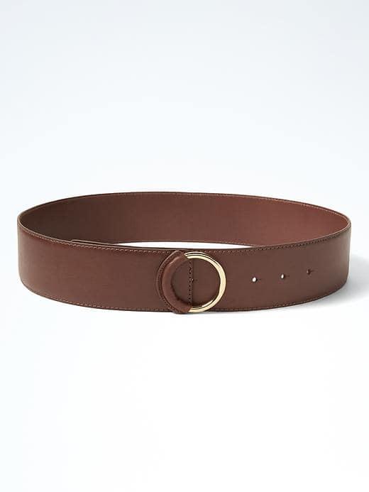 Banana Republic O Ring Belt - Cognac