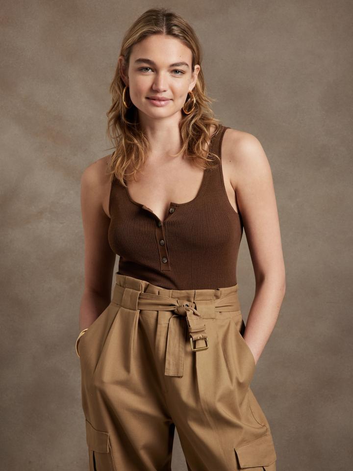 Henley Sweater Tank