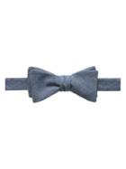 Banana Republic Mens Cotton Linen Bow Tie Size One Size - Navy