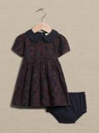 Baby Embroidered Linen Dress