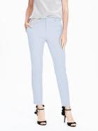 Banana Republic Womens Avery Fit Crop Pant Size 0 Regular - Light Blue